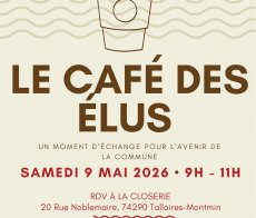 Coffee Fundraising Event Poster